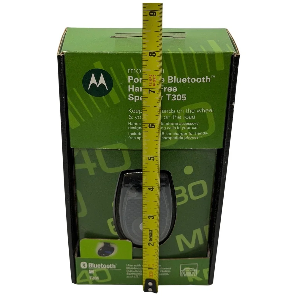 Motorola Portable Bluetooth Hands Free Speaker T305 Car‎ Charger